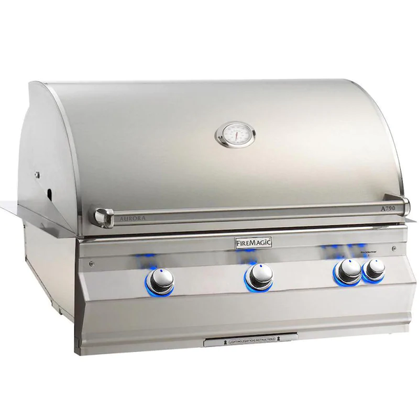 Fire Magic Grills Aurora A790I 36 Inch Built In Propane Gas Grill With Analog Thermometer