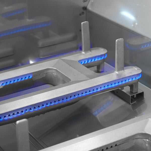 Fire Magic 36 Inch Aurora A790I  Built In Propane Gas Grill With One Infrared Burner Rotisserie And Analog Thermometer