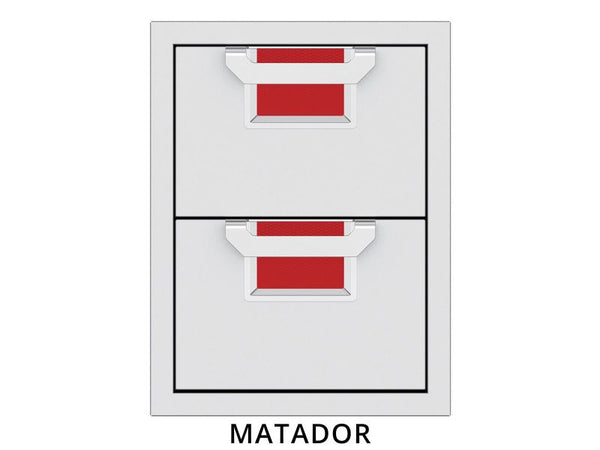 Aspire by Hestan 16-Inch Double Storage Drawers