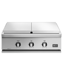 DCS 30 inch Liberty Freestanding Dual Side Burner and Griddle