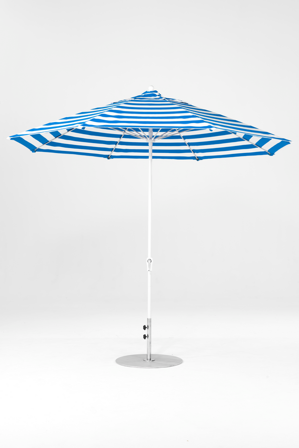 864FMC-016 Blue Stripe-Alpine White