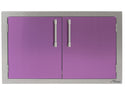 Alfresco 30 Inch Double Access Doors-Lilac Gloss