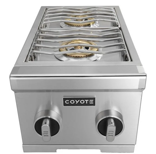 Coyote 12 Inch Built-In Double Side Burner