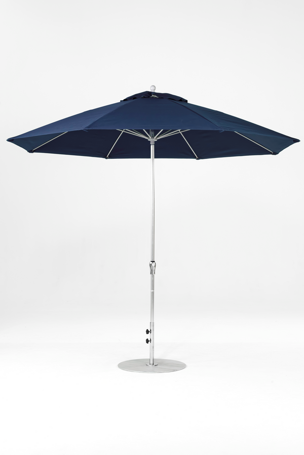 864FMC-R175 Captain Navy-Brushed Silve