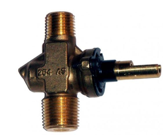 Fire Magic Side Burner Brass Valve without knob