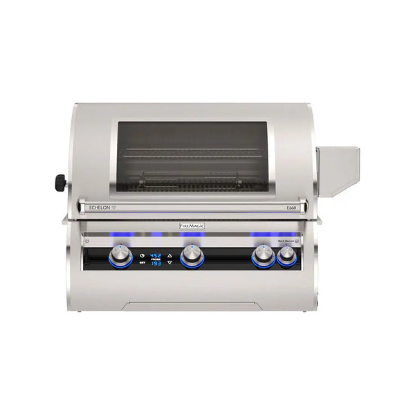 Fire Magic Echelon E660i 30 Inch Built-In Grills with Digital Thermometer