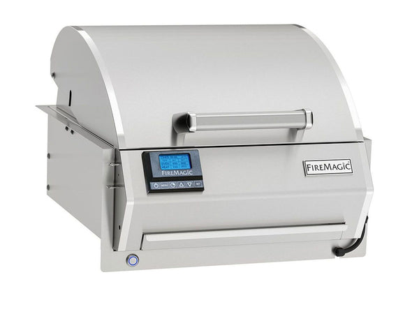 Fire Magic 36 x 44 Inch Electric Grill Island Bundle with Refrigerator & Double Drawers