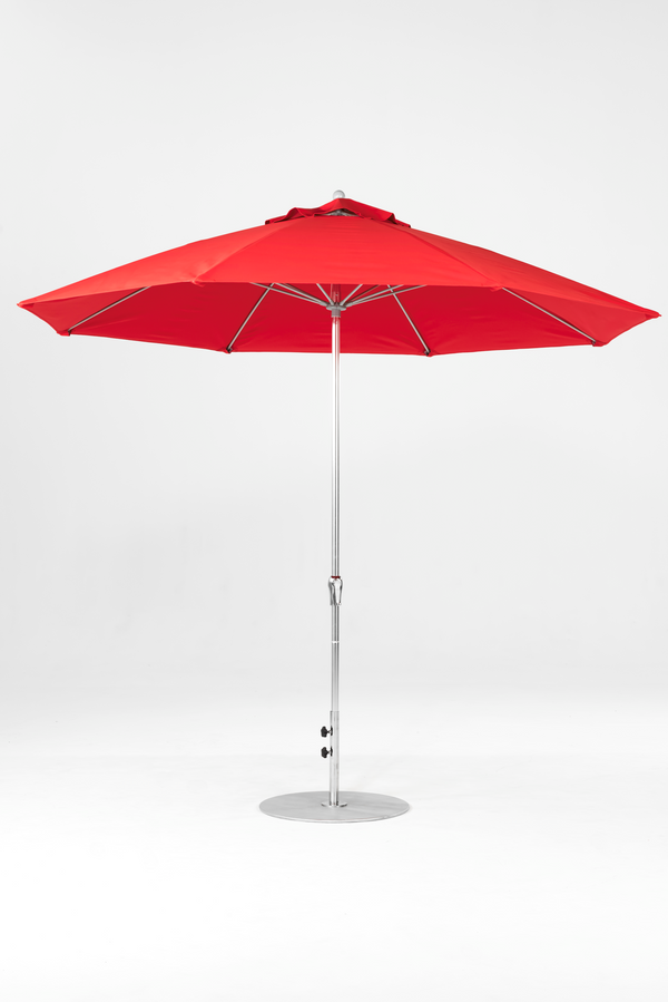 864FMC-R176 Logo Red-Brushed Silve