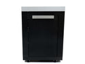 Mont Alpi Outdoor Rated Black Stainless Steel Cabinet Module