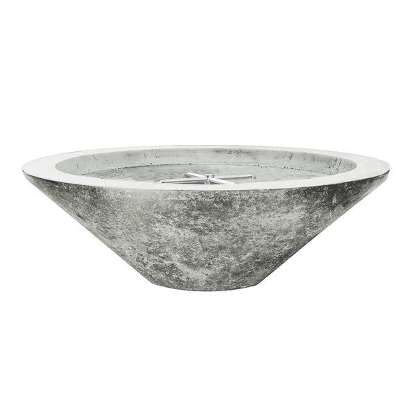 Prism Hardscapes Embarcadero Concrete Gas Fire Pit