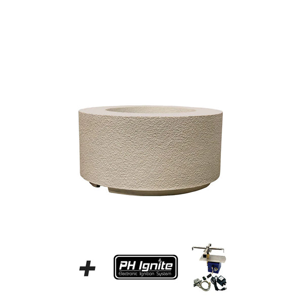 Prism Hardscapes Tuscany Cilindro Gas Fire Pit