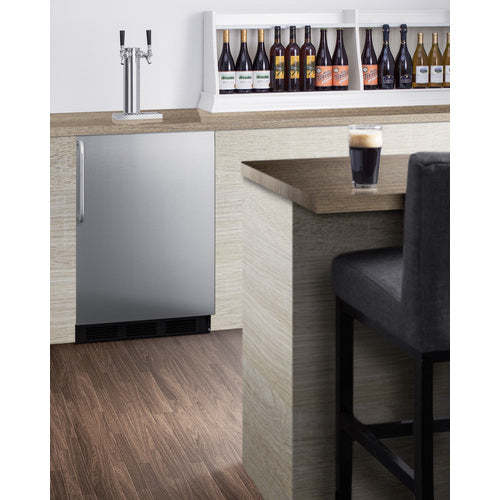 Summit 24 Inch Outdoor ADA  Kegerator with Solid Door