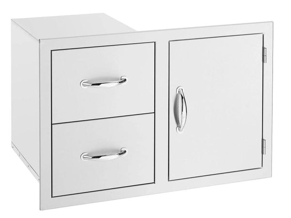 American Made Grills 2 Drawer and Access Door Combo