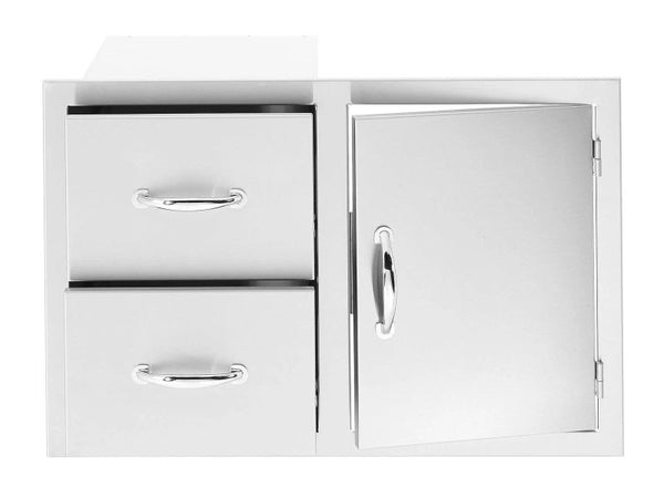 American Made Grills 2 Drawer and Access Door Combo