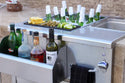 TrueFlame 30 Inch Beverage & Prep Station with LED Lights