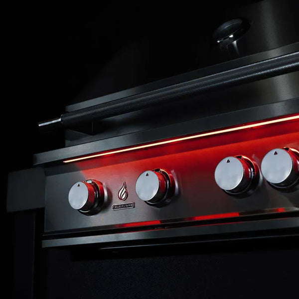 TrueFlame 32" 4 Burner Gas Grill with Cart