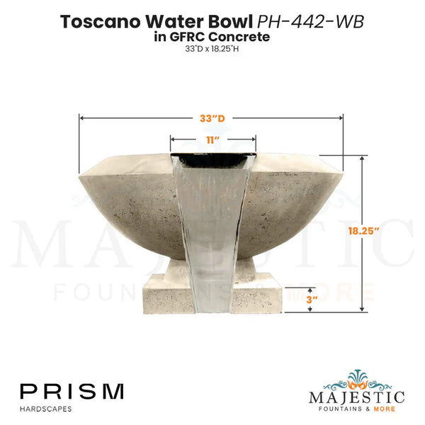 Prism Hardscapes Toscana Water Bowl