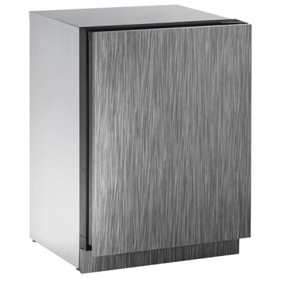 U-Line Beverage Center 24" Reversible Hinge Integrated Solid 115v