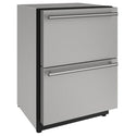 U-Line Refrigerator Drawers 24" Stainless Solid 115v