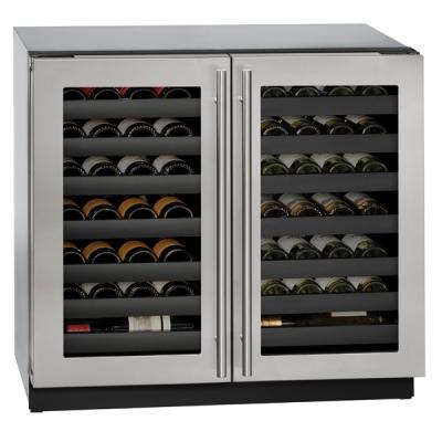 U-Line Wine Captain 36" Dual Zone Stainless Frame 115v