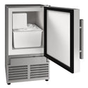 U-Line Ice Maker 14" Reversible Hinge Stainless Solid 115v