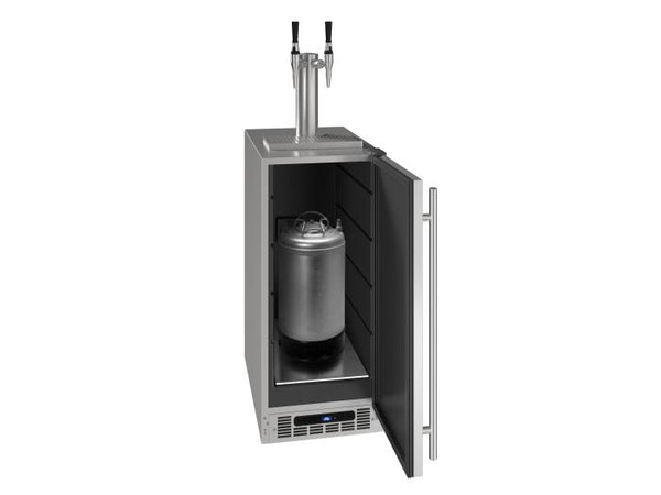 U-Line 15 Inch Cold Coffee Dispenser with Solid Door