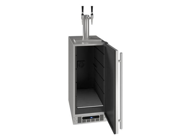 U-Line 15 Inch Cold Coffee Dispenser with Solid Door