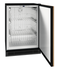 U-Line Convertible Freezer 24" Reversible Hinge Integrated Solid 115v