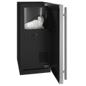 U-Line Nugget Ice Machine 15" Reversible Hinge Integrated Solid 230v