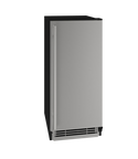 U-Line Solid Refrigerator 15" Reversible Hinge Stainless Solid 115v