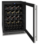 U-Line Wine Captain 24" Reversible Hinge Stainless Frame 115v