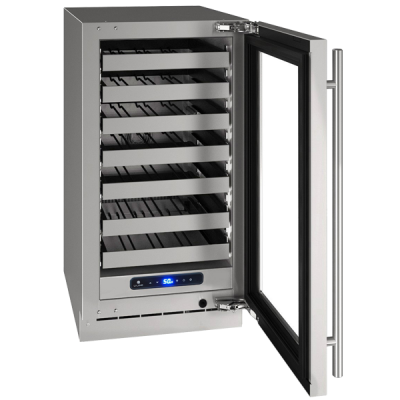 U-Line Wine Captain 18" Reversible Hinge Stainless Frame 115v