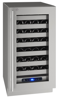 U-Line Wine Captain 18" Lock Right Hinge Stainless Frame 115v