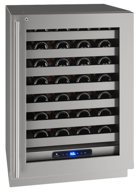U-Line Wine Captain 24" Lock Right Hinge Stainless Frame 115v
