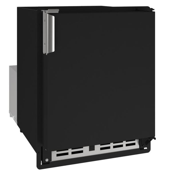 U-Line Marine Ice Flange To Cabinet 14" Reversible Hinge Black Solid 230v