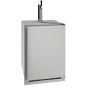 U-Line 24 Inch Outdoor Kegerator with Solid Door