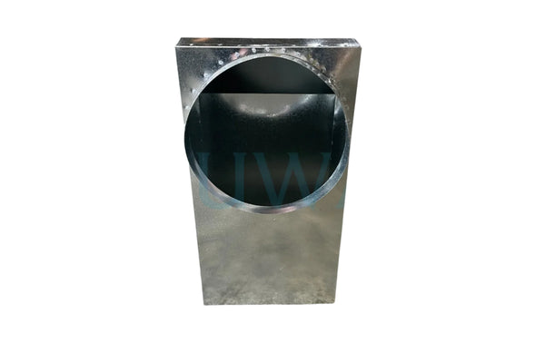 Vent A Hood Back Vent Elbow/Transition - 8 To 6b Inch X 8-1/2 Inch
