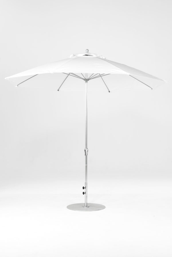 864FMC-R099 White-Brushed Silve