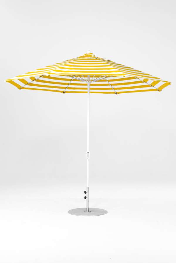 864FMC-055 Yellow Stripe-Alpine White