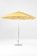 864FMC-055 Yellow Stripe-Brushed Silver