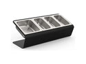 Alfa Forni Topping Station – 4 Trays with Lids