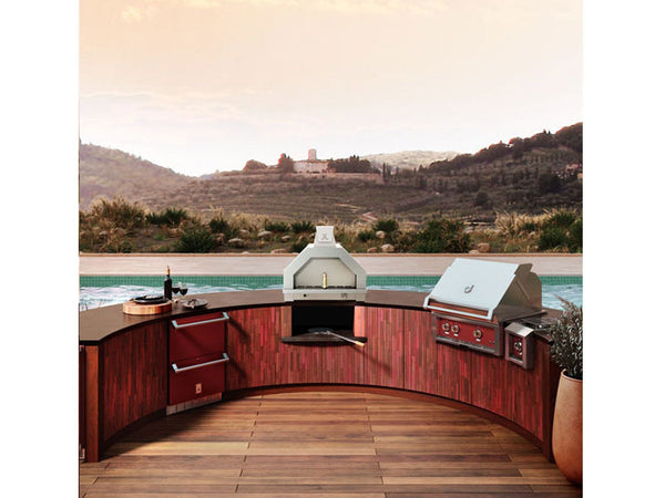 Hestan 33 Inch Campania Gas Fired Countertop Pizza Oven