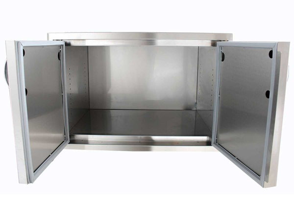 Blaze Stainless Steel Enclosed Dry Storage Cabinet with Shelf