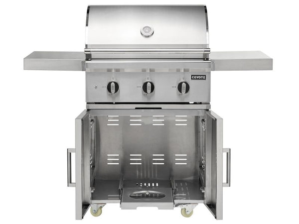 Coyote 30 Inch C-Series LP Grill on Cart