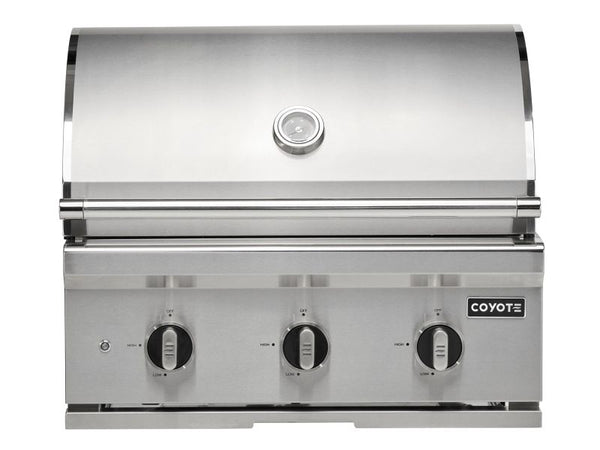 Coyote 30 Inch C-Series LP Grill on Cart