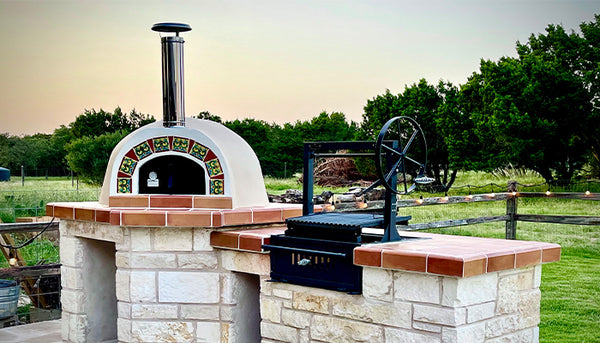 Forno Bravo 36 Inch Casa2G-90 Gas Fired Freestanding Pizza Oven