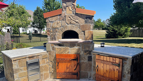 Forno Bravo 40 Inch Casa2G-100 Wood Fired Freestanding Pizza Oven