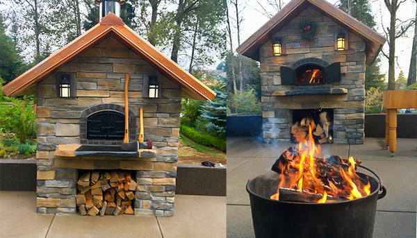 Forno Bravo 28 Inch Giardino70 Wood Fired Freestanding Pizza Oven