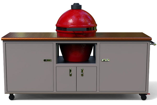 Challenger Design 76 Inch LG Torch Cart for Kamado Joe 2