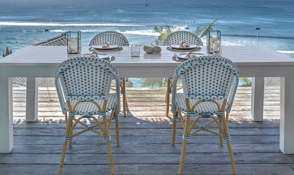 Kingsley Bate Cafe Aluminum Dining Armchair